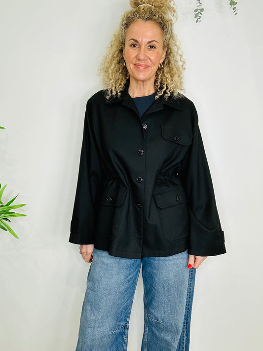 Drawstring Waist Jacket - Size M