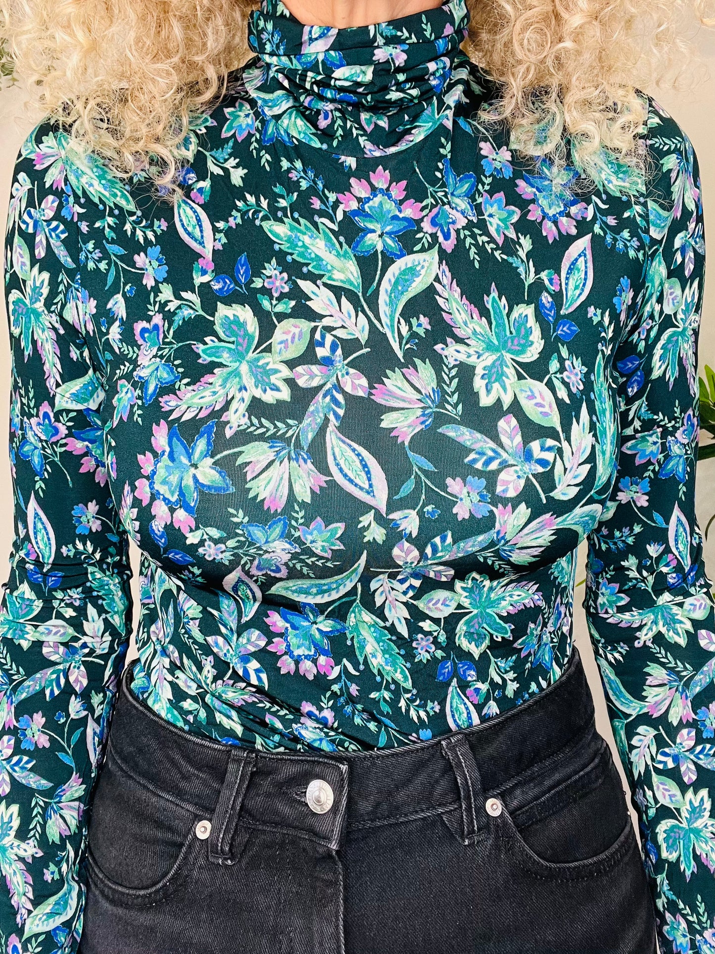 Paisley Jewel Top - Size 38