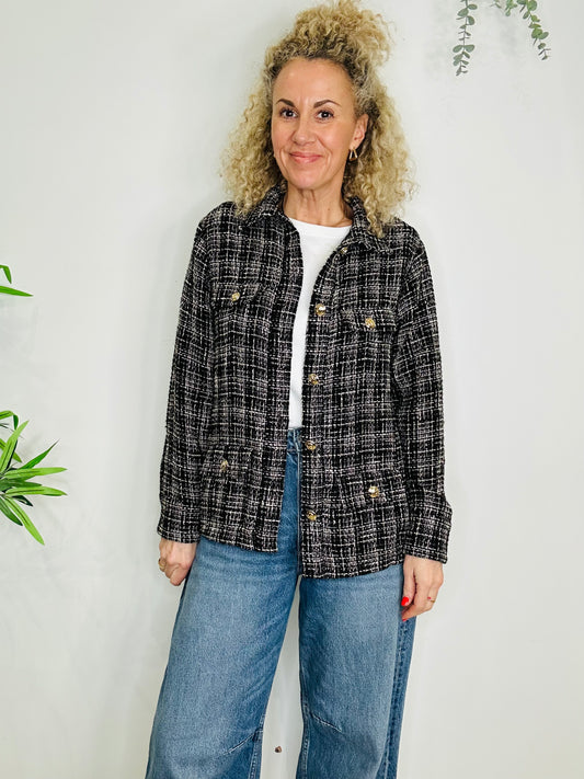 Tweed Jacket - Size S
