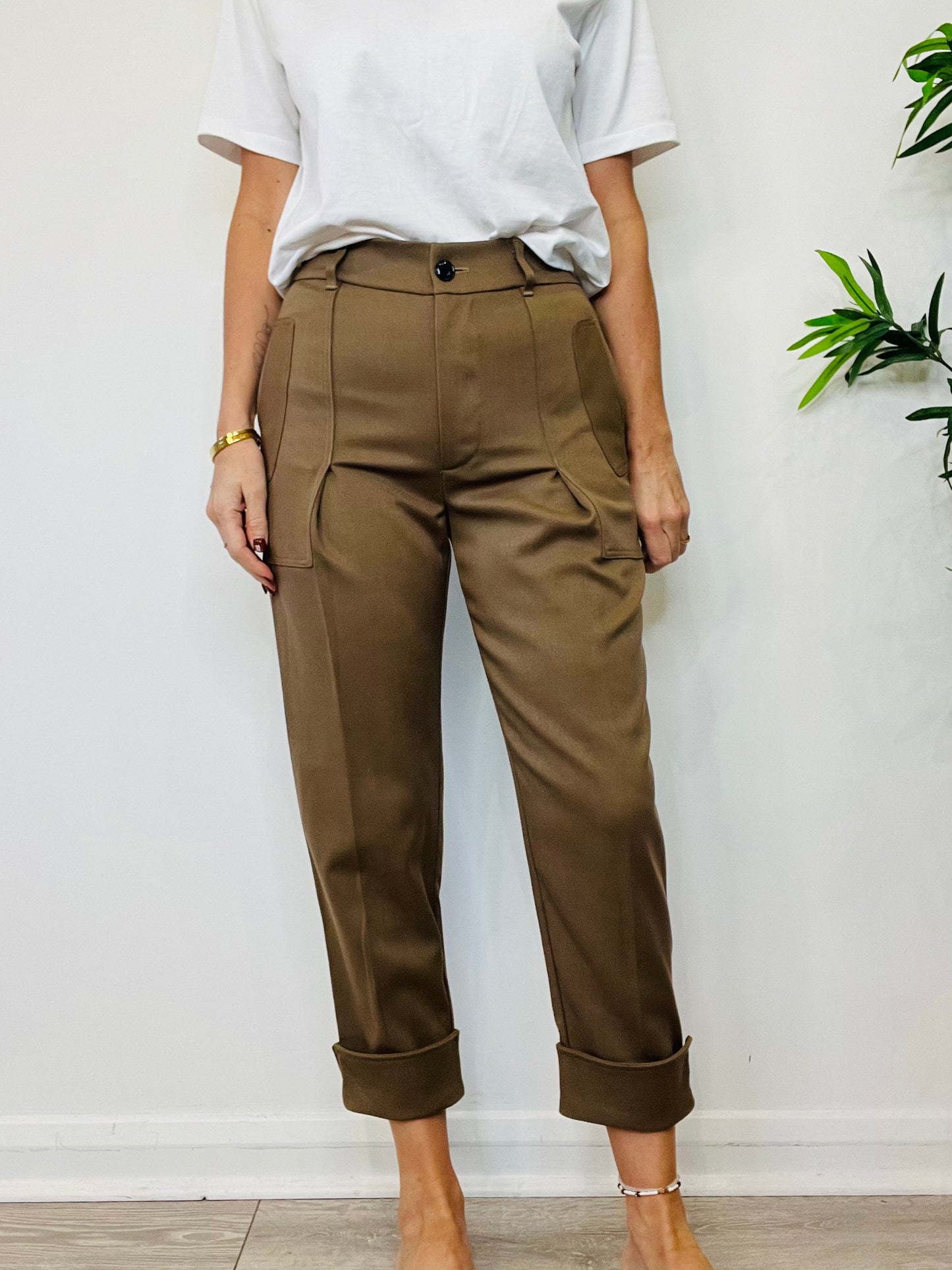 Cargo Style Trousers - Size XS