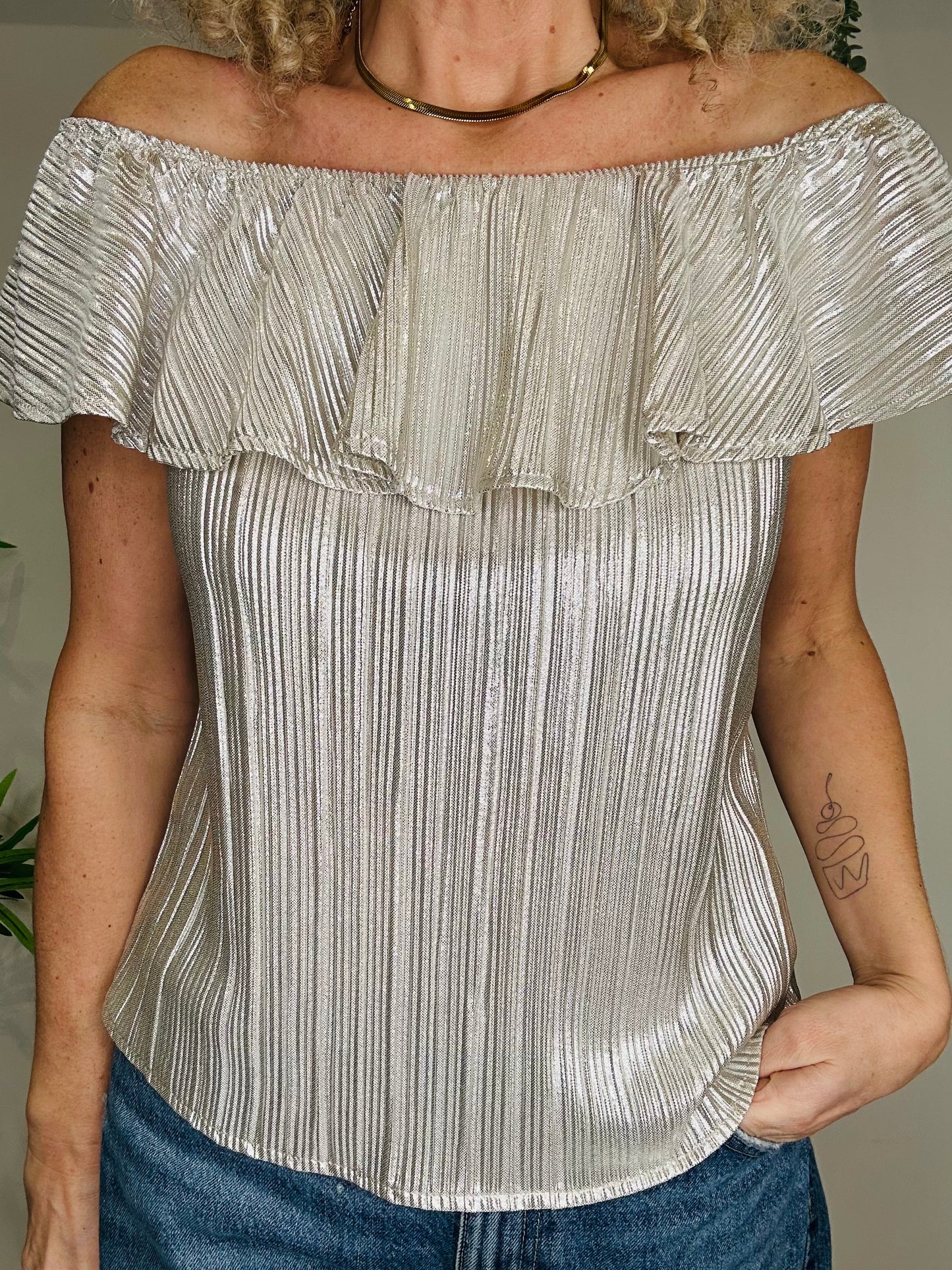 Plisse Top - Size 12