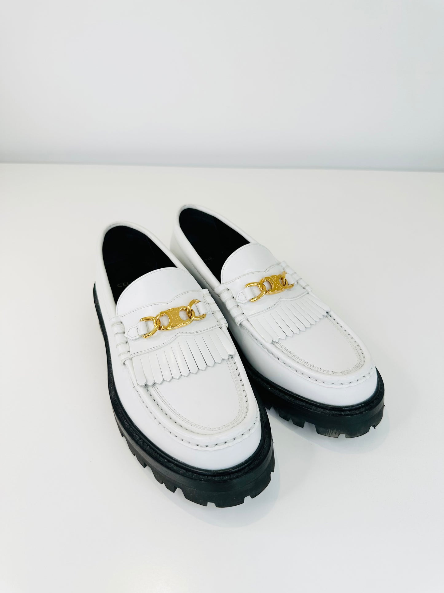 Margaret Leather Loafers - Size 39