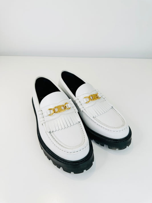 Margaret Leather Loafers - Size 39
