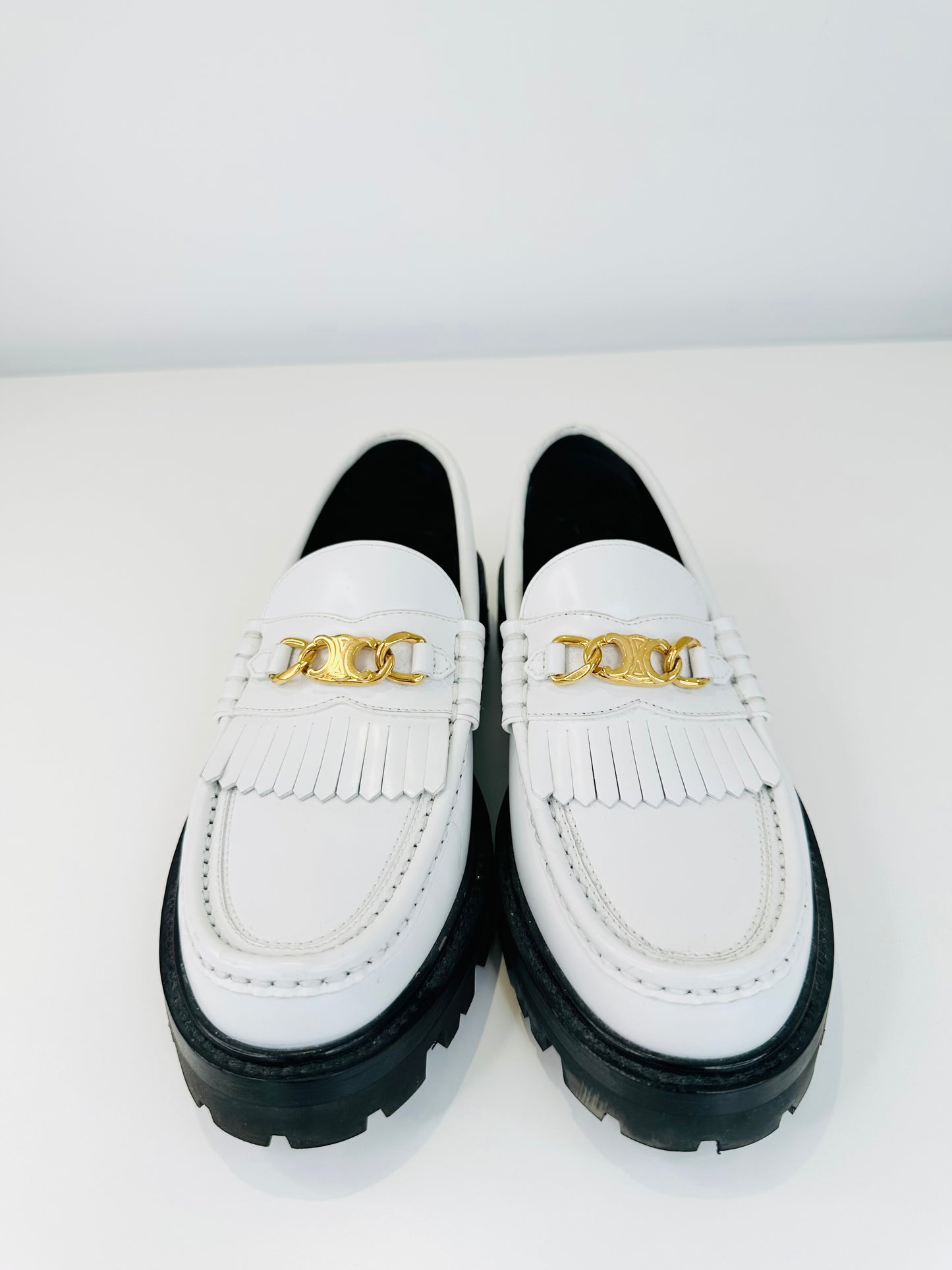 Margaret Leather Loafers - Size 39