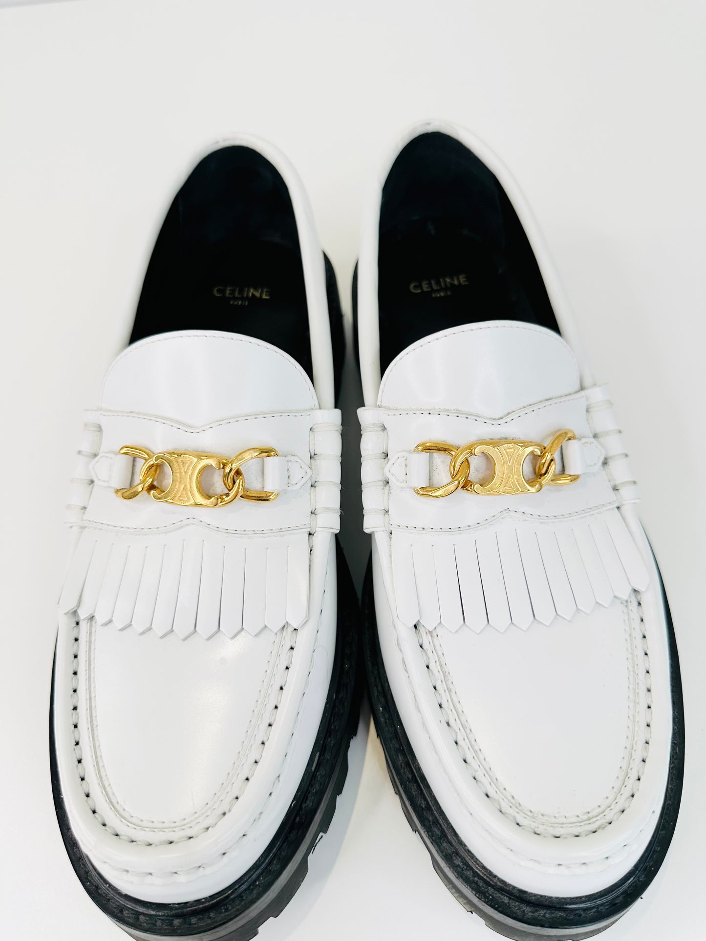 Margaret Leather Loafers - Size 39