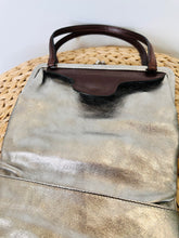Load image into Gallery viewer, Metallic Leather Bag

