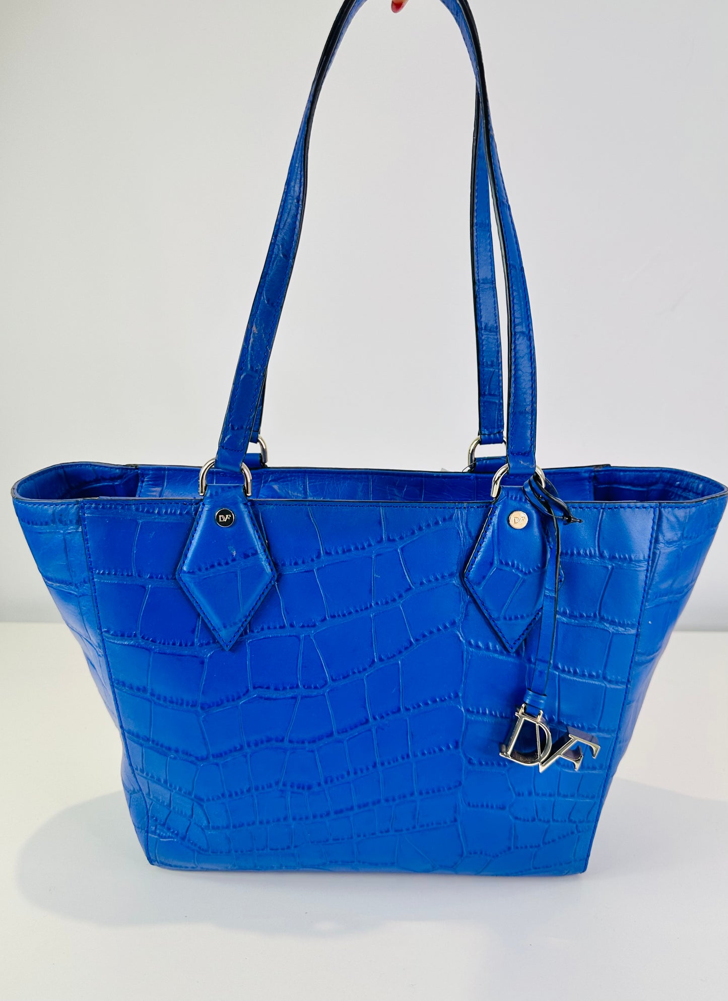 Moc Croc Leather Tote