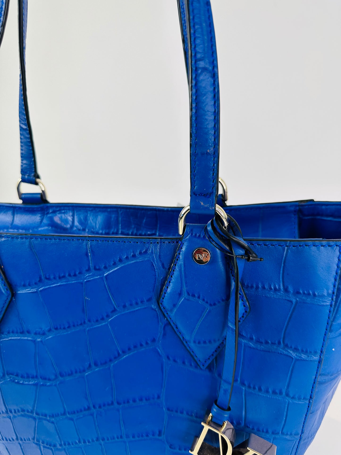 Moc Croc Leather Tote