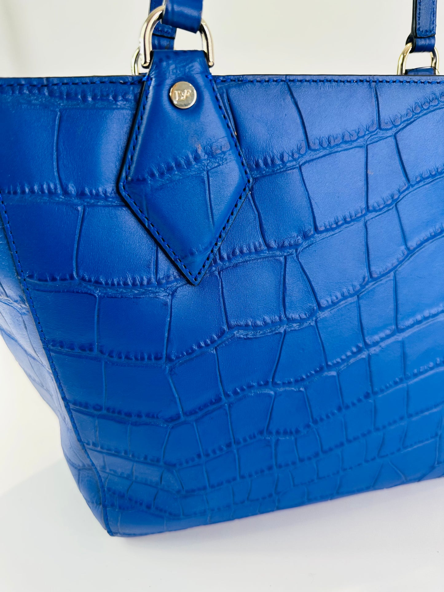 Moc Croc Leather Tote