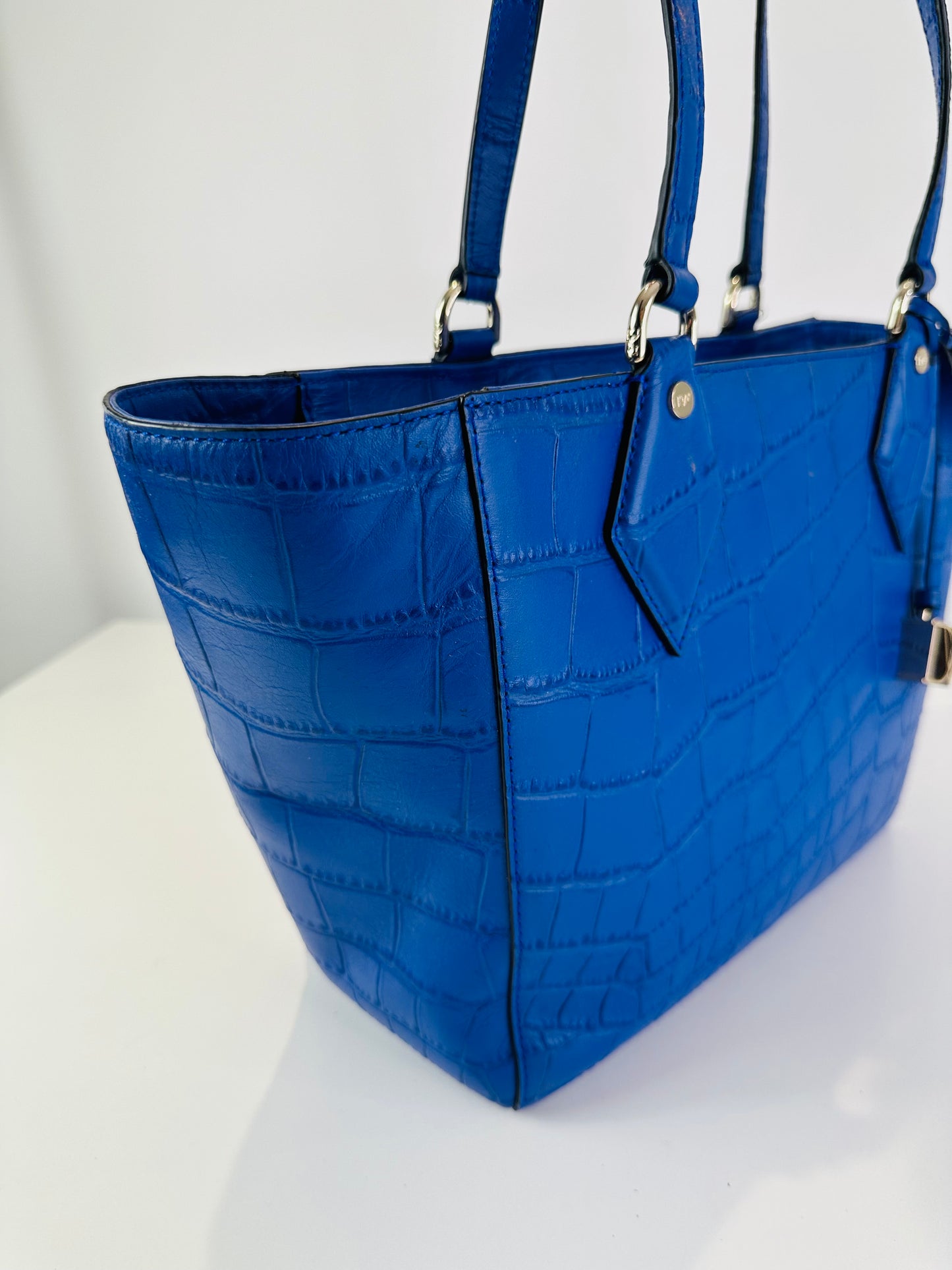 Moc Croc Leather Tote