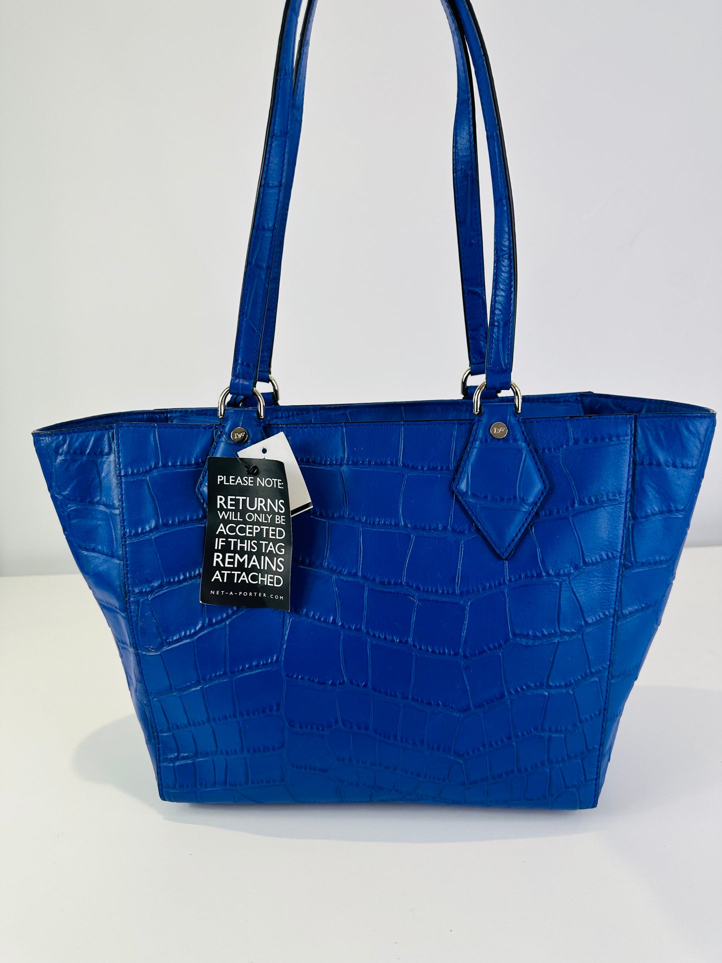 Moc Croc Leather Tote