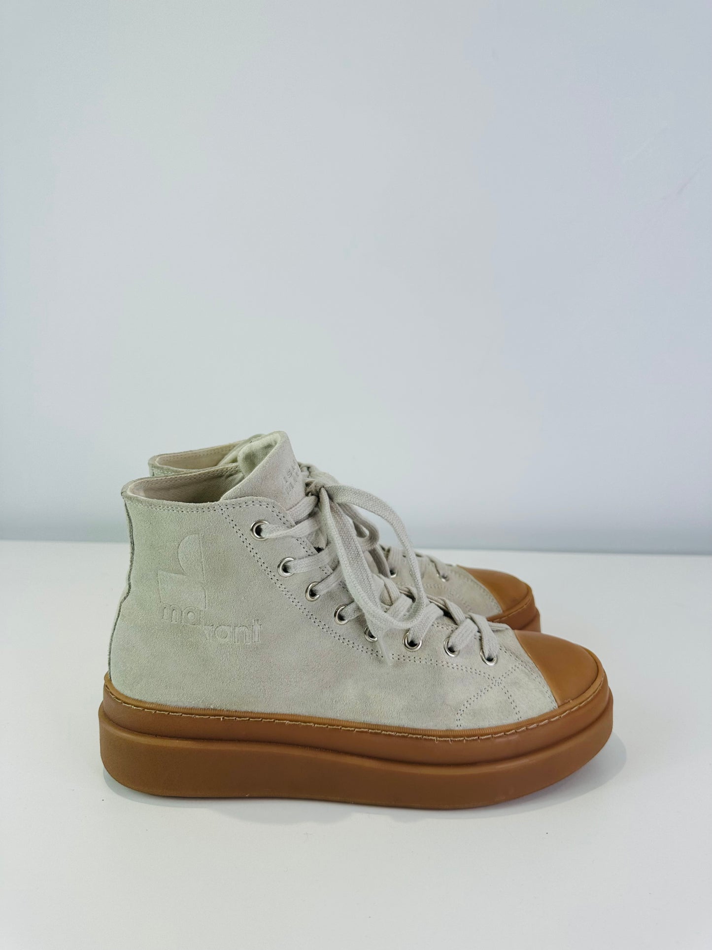 Austen High Top Trainers - Size 38.5