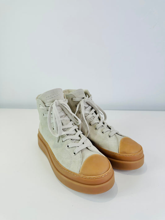 Austen High Top Trainers - Size 38.5