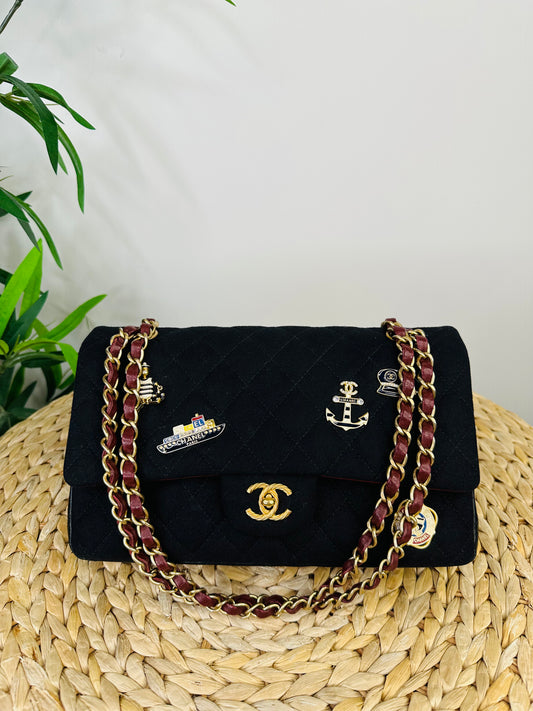 Medium Chanel Métiers d'Art Paris-Hamburg 2018 Double Flap Bag