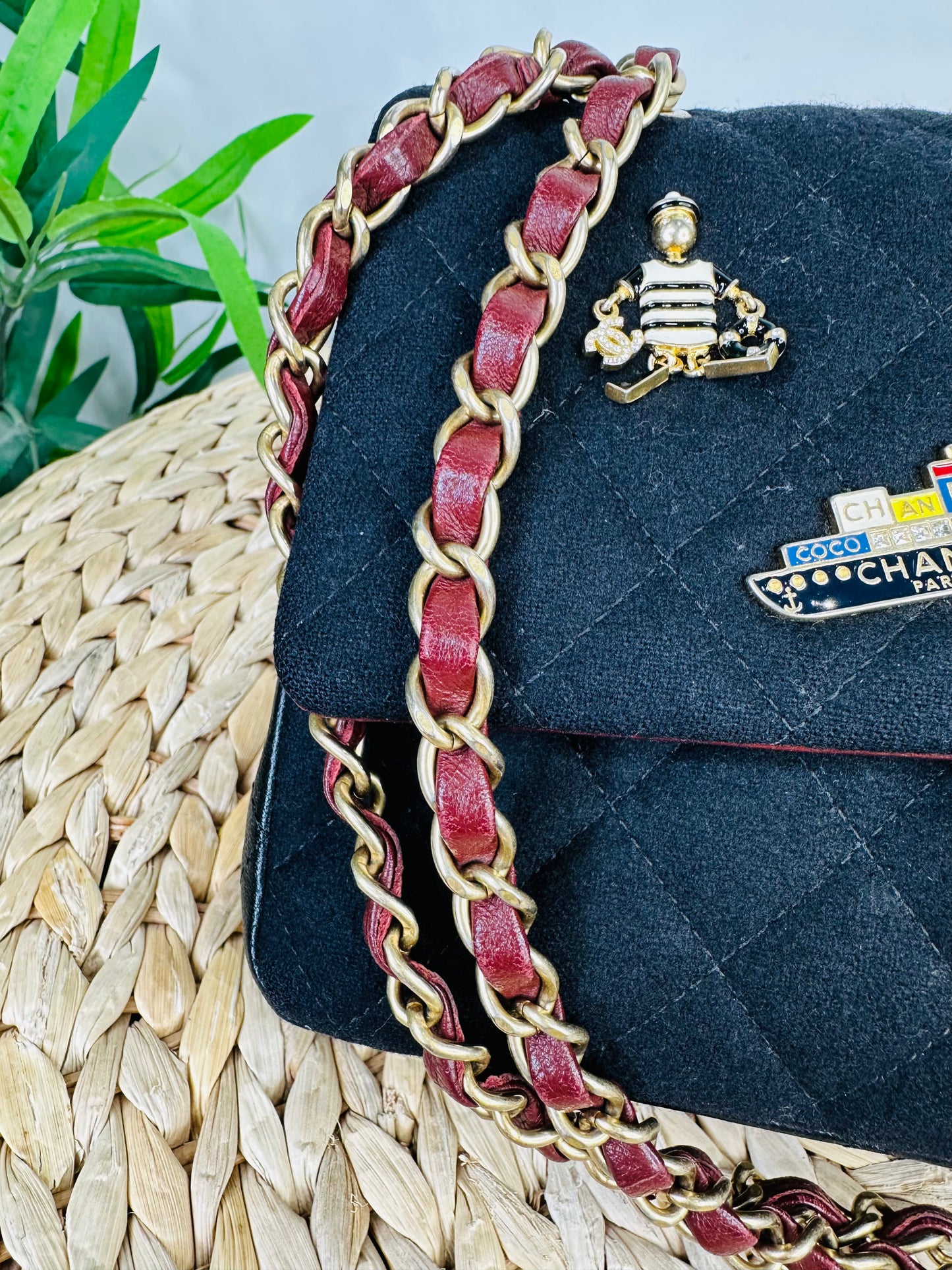 Medium Chanel Métiers d'Art Paris-Hamburg 2018 Double Flap Bag