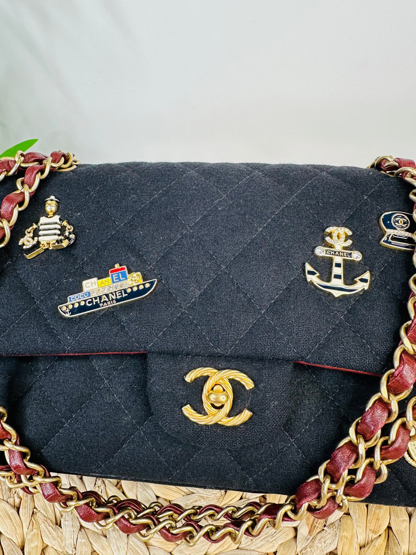 Medium Chanel Métiers d'Art Paris-Hamburg 2018 Double Flap Bag