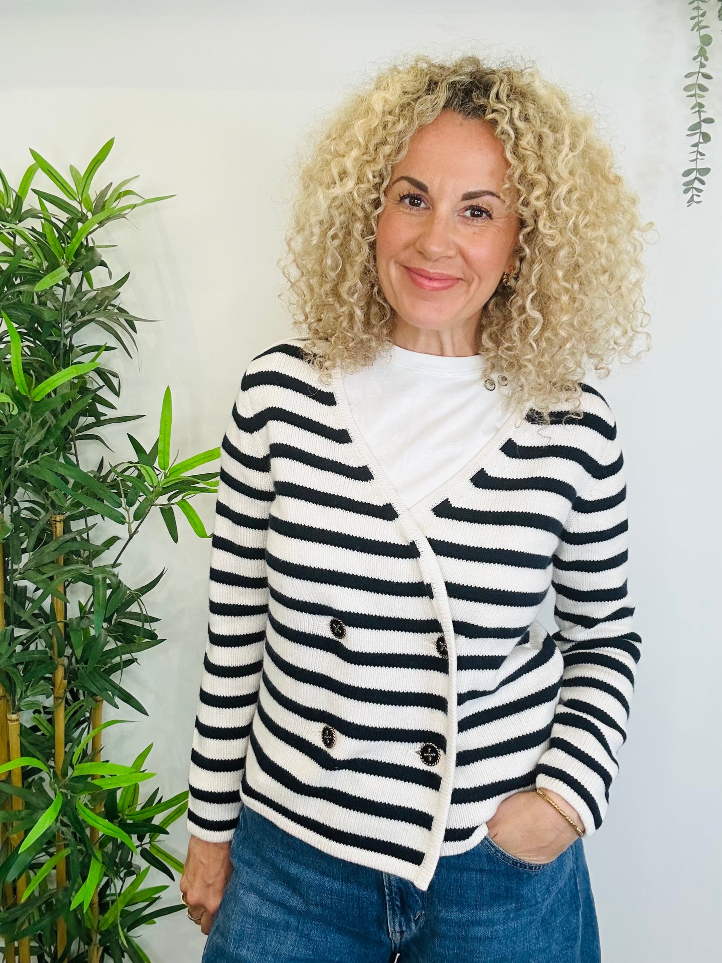 Molly Striped Cardigan - Multiple Sizes