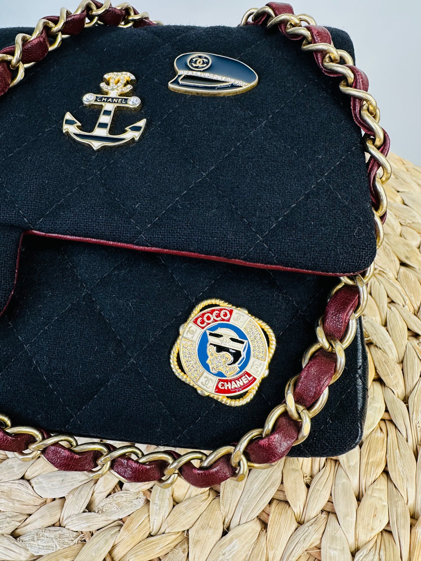 Medium Chanel Métiers d'Art Paris-Hamburg 2018 Double Flap Bag