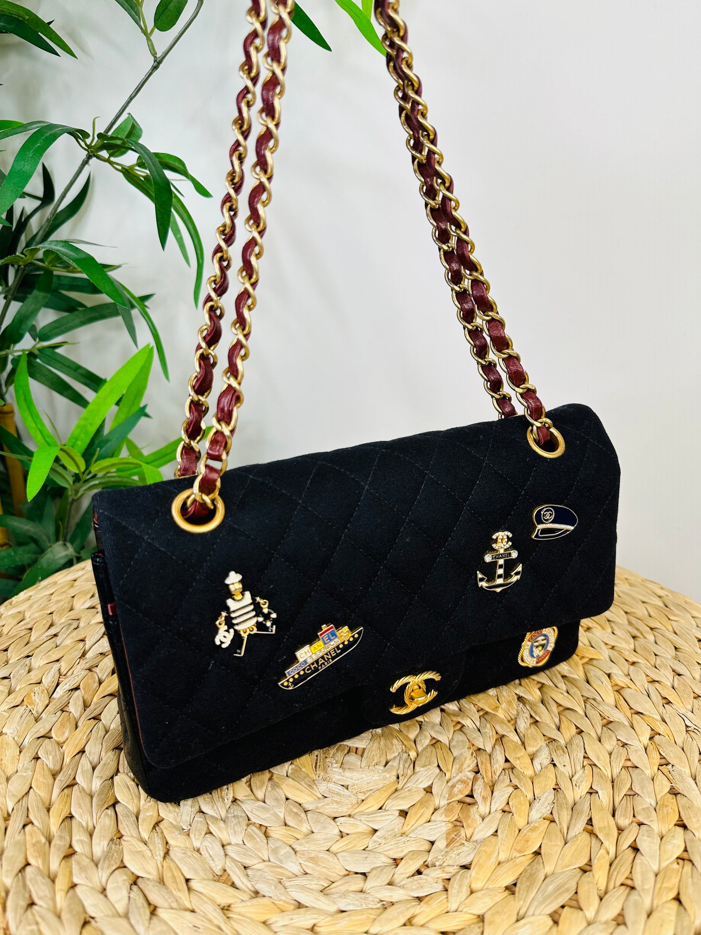 Medium Chanel Métiers d'Art Paris-Hamburg 2018 Double Flap Bag