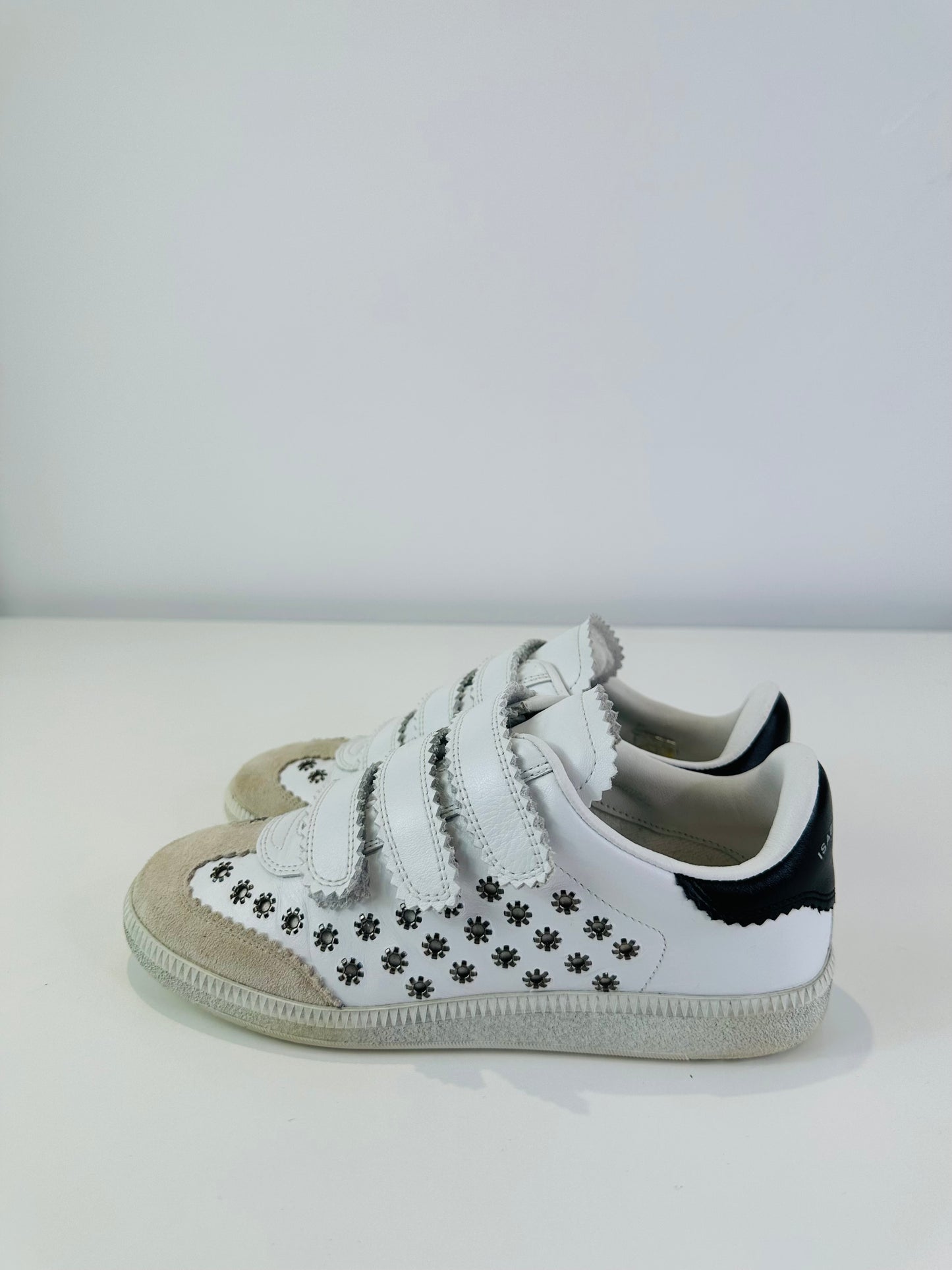 Beth Leather Trainers - Size 37