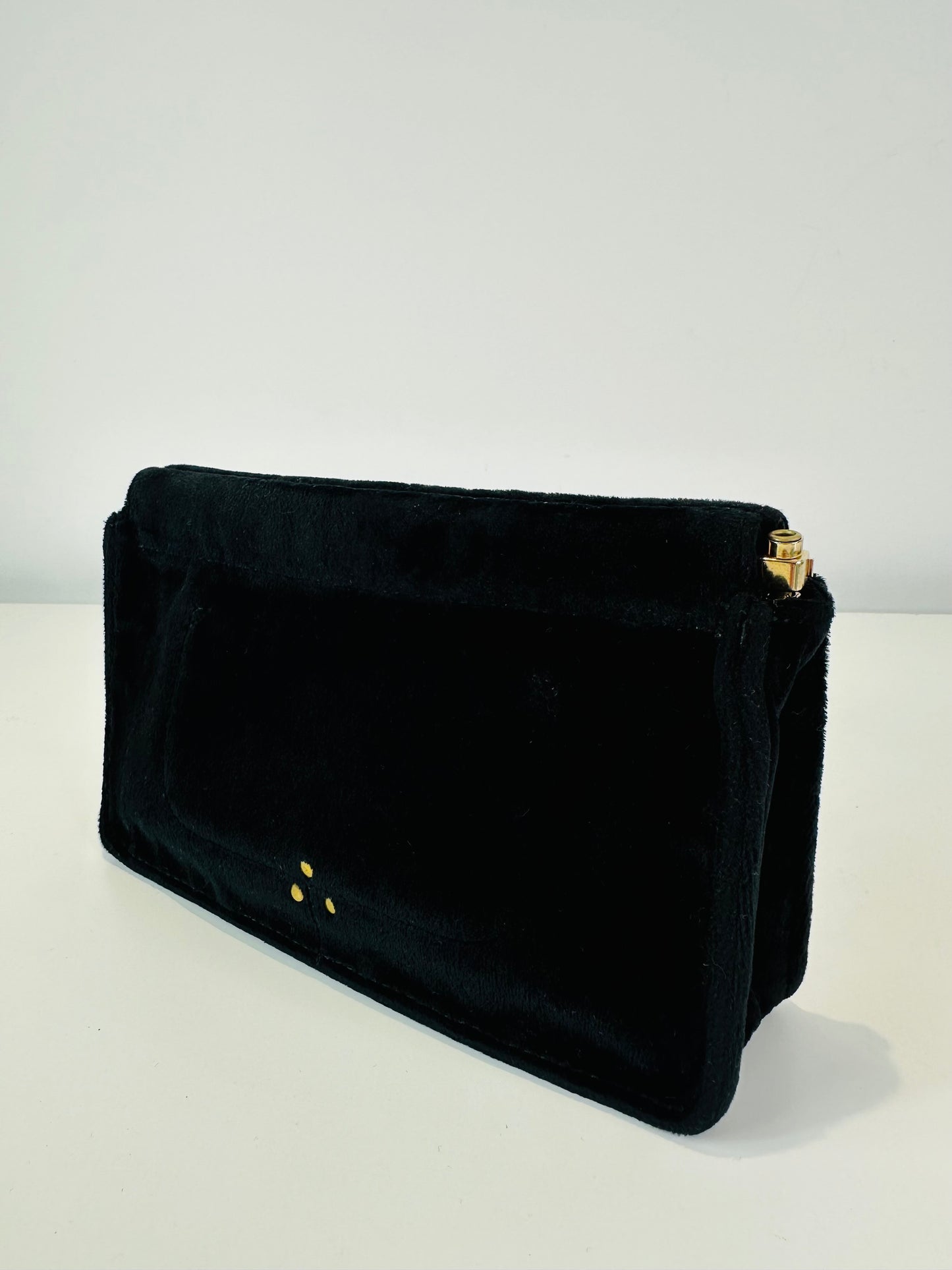 Mini Velvet Clic Clac Clutch