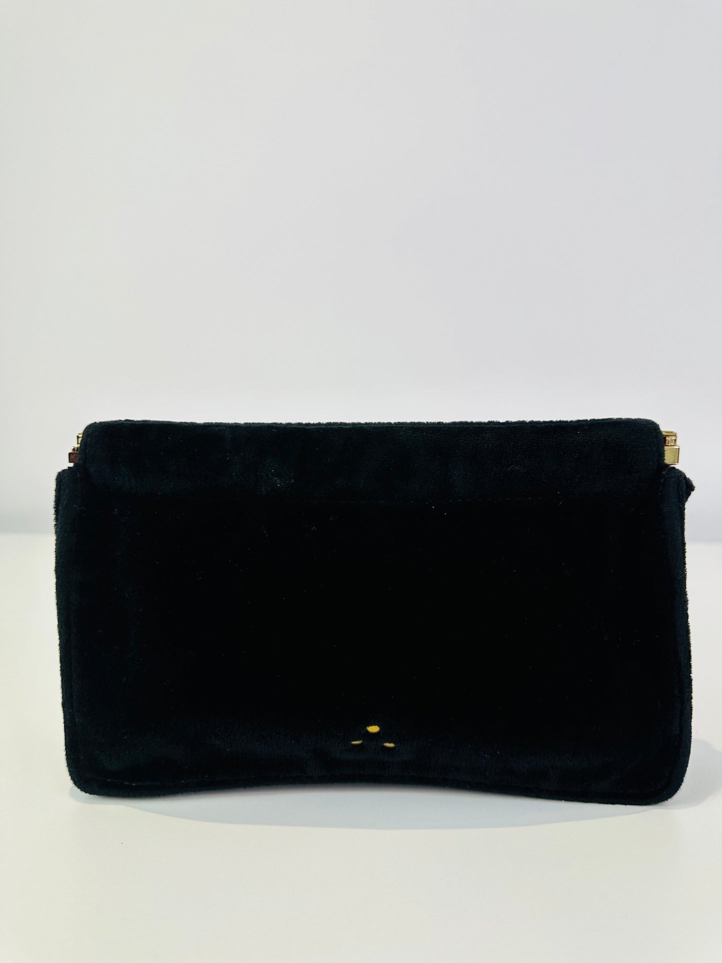 Mini Velvet Clic Clac Clutch