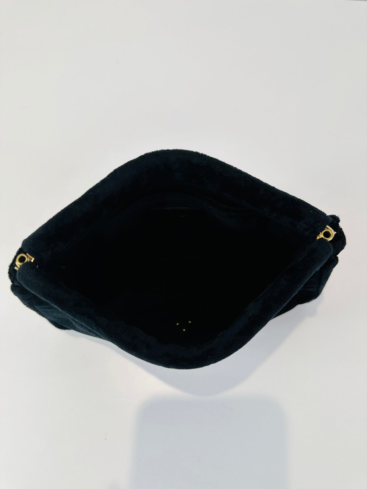 Mini Velvet Clic Clac Clutch