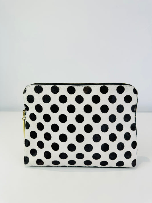 Polka Dot Clutch