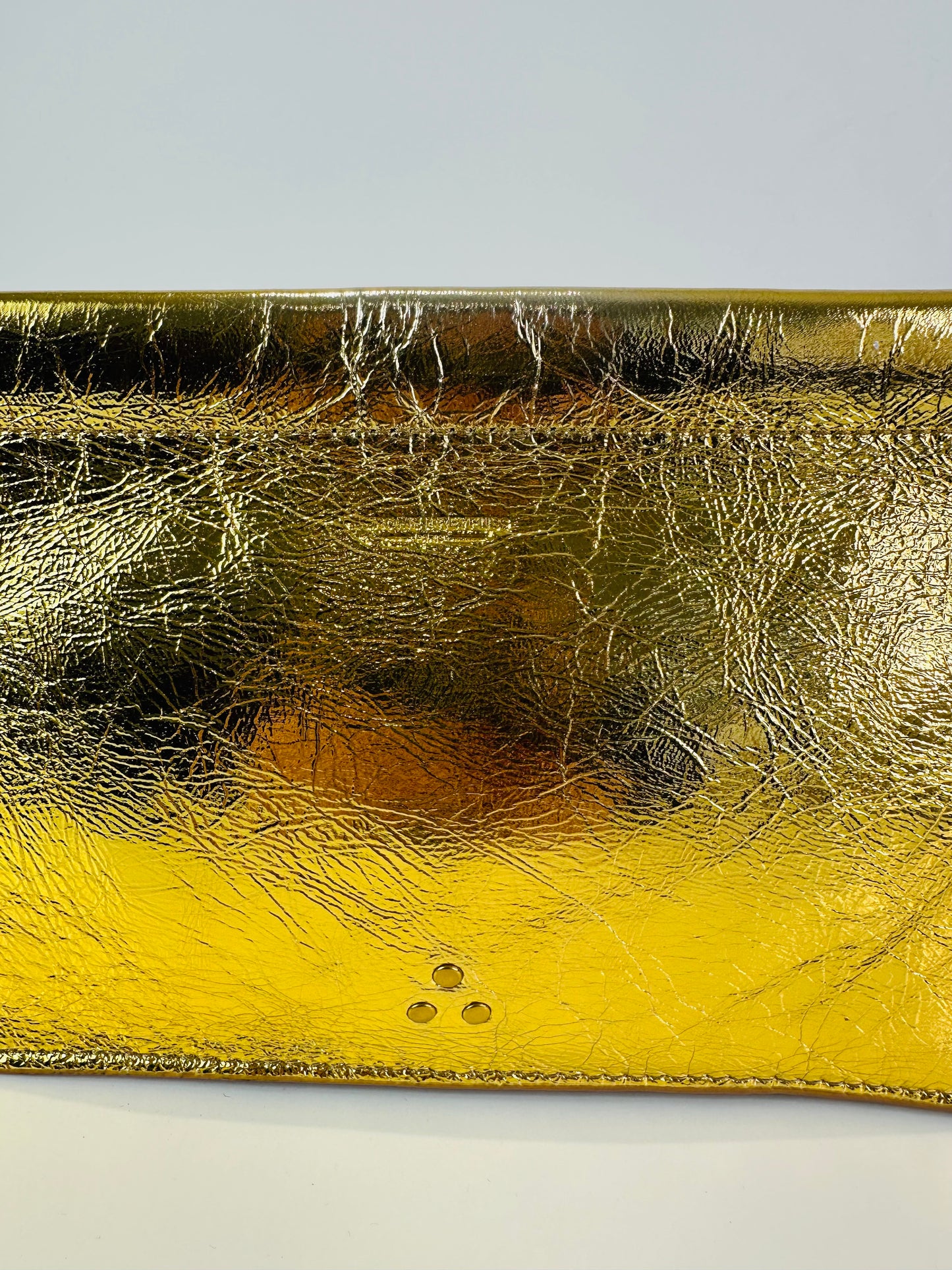 Metallic Clic Clac Clutch