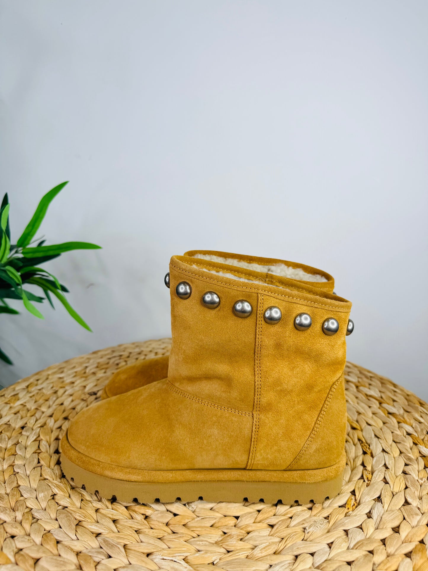 Suede Kypsy Boots - Size 37