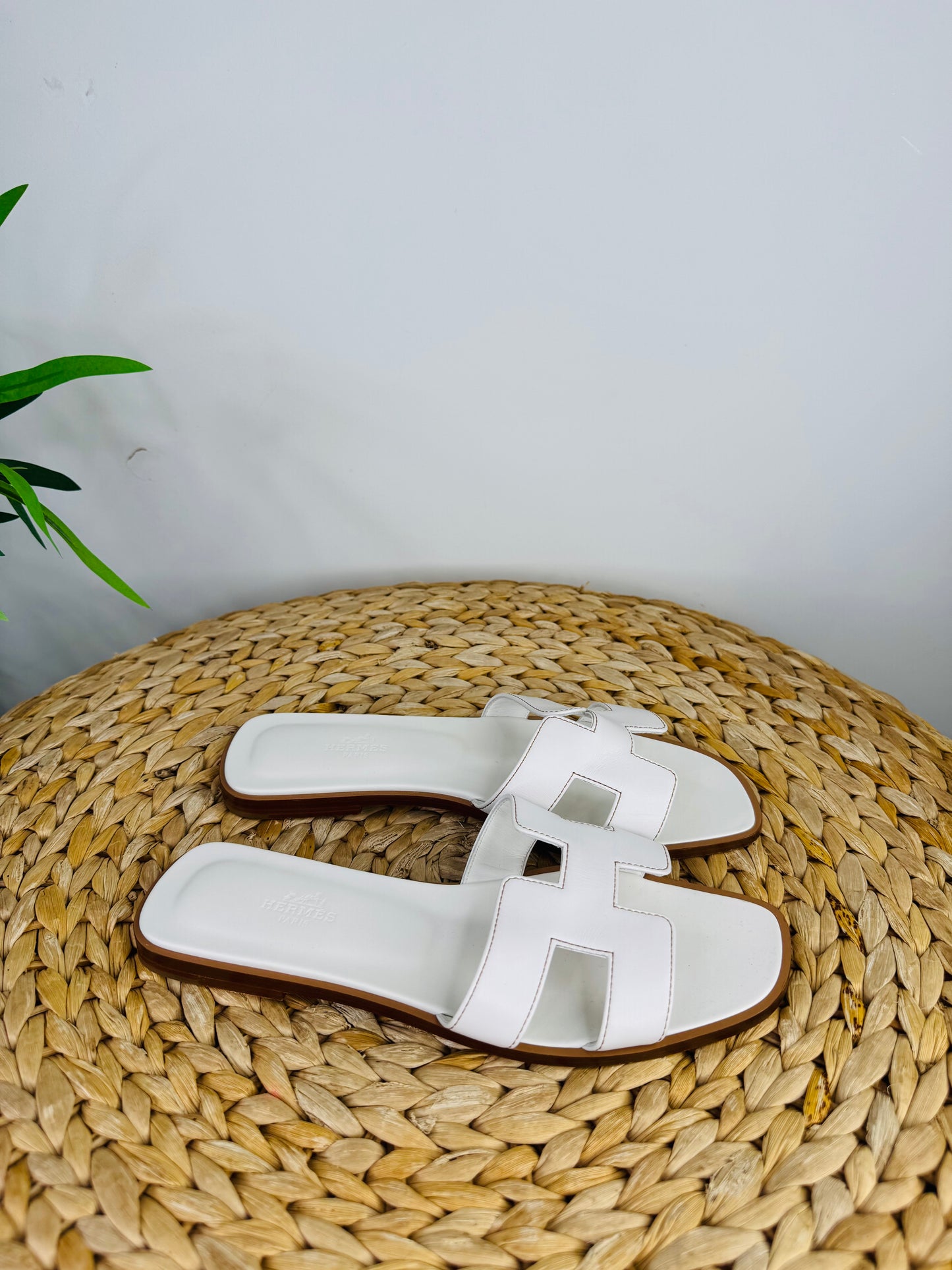 Leather Oran Sandals - Size 38.5