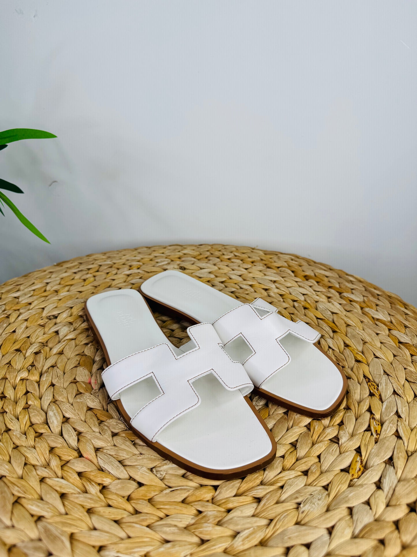 Leather Oran Sandals - Size 38.5