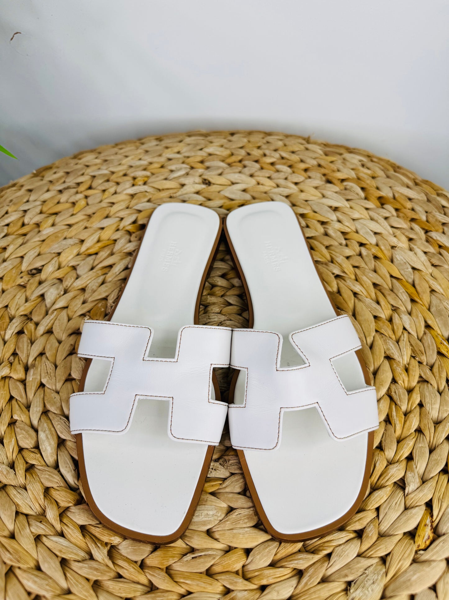 Leather Oran Sandals - Size 38.5
