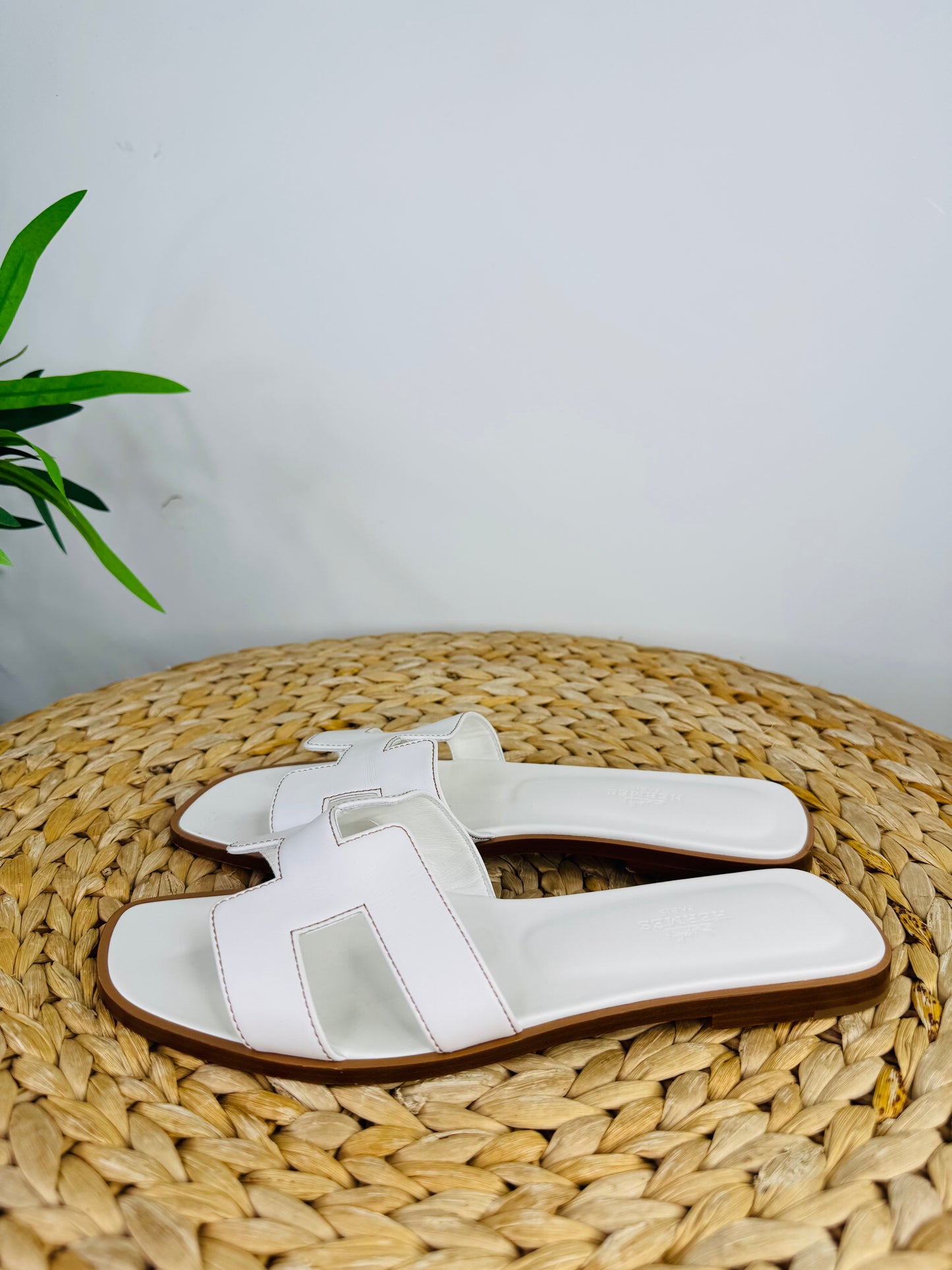 Leather Oran Sandals - Size 38.5