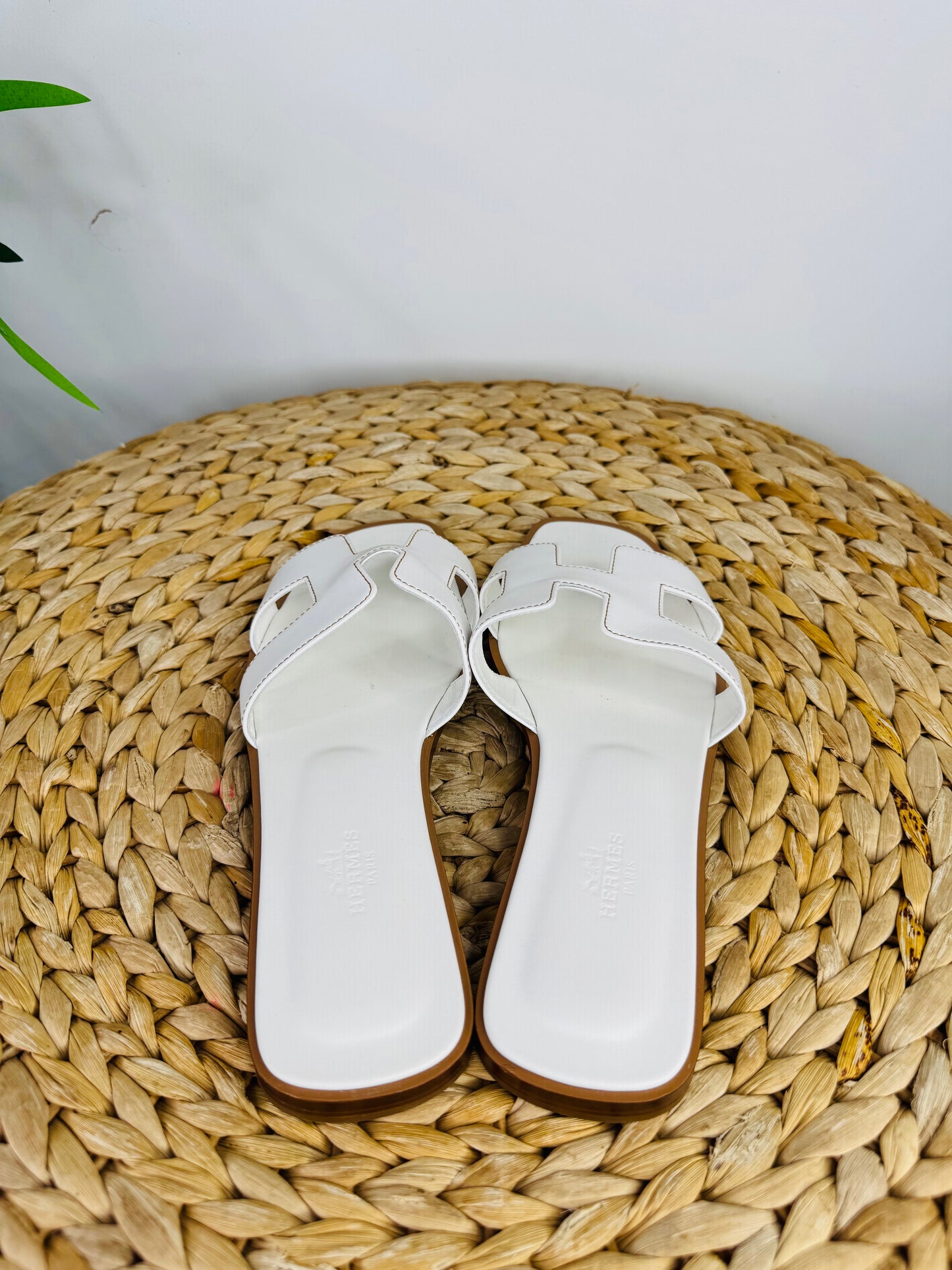 Leather Oran Sandals - Size 38.5