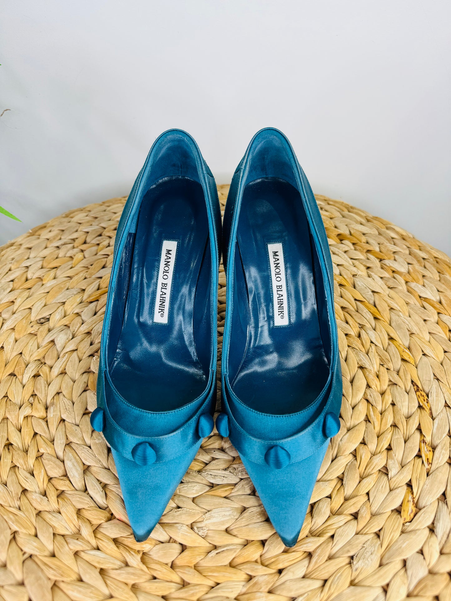 Satin Pumps - Size 39