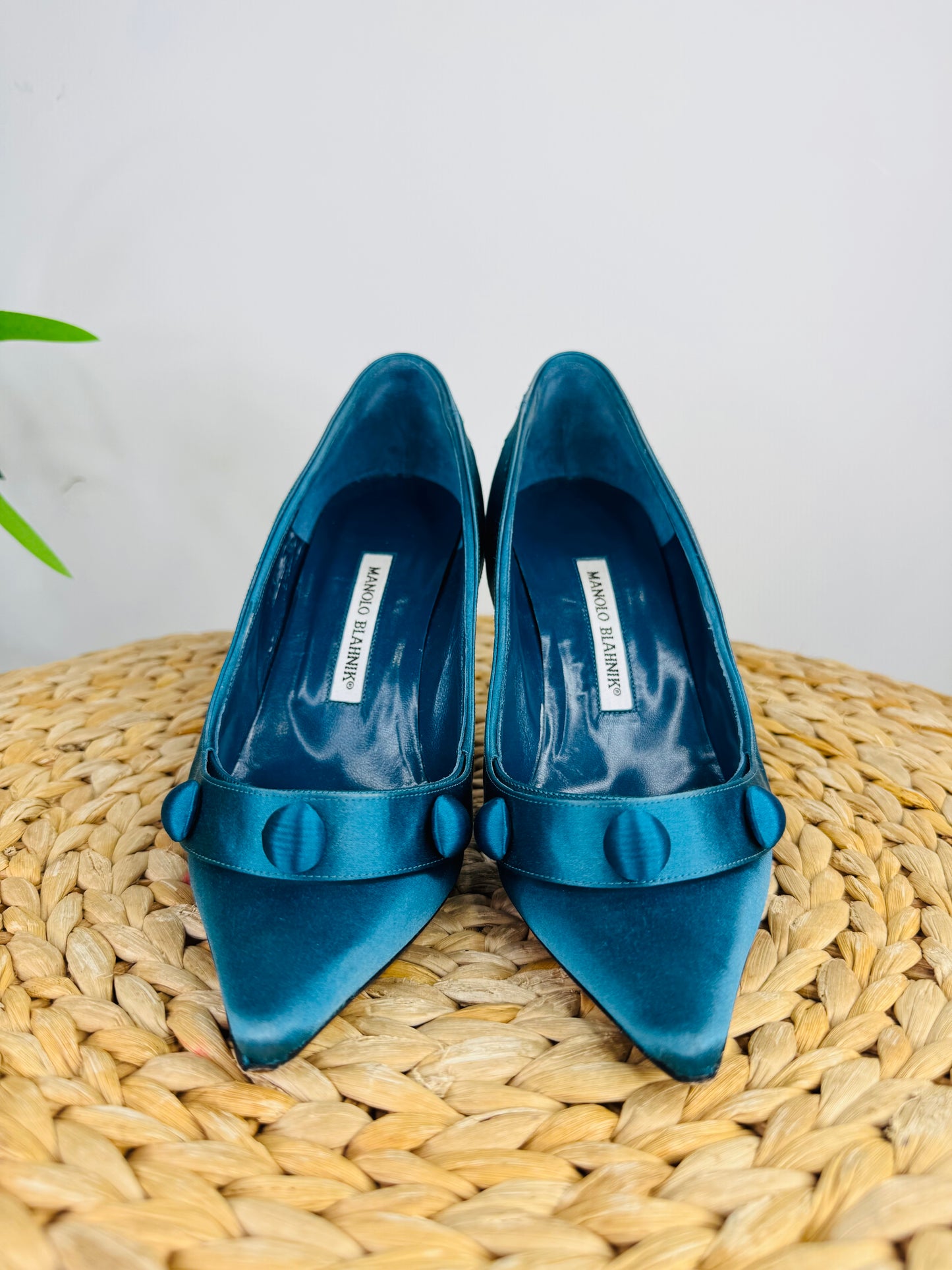 Satin Pumps - Size 39