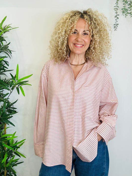 Striped Becka Shirt - Size L
