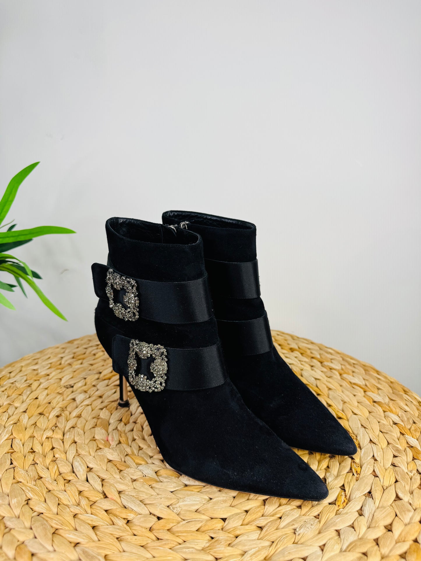 Hangizi Double Buckle Boots - Size 39.5