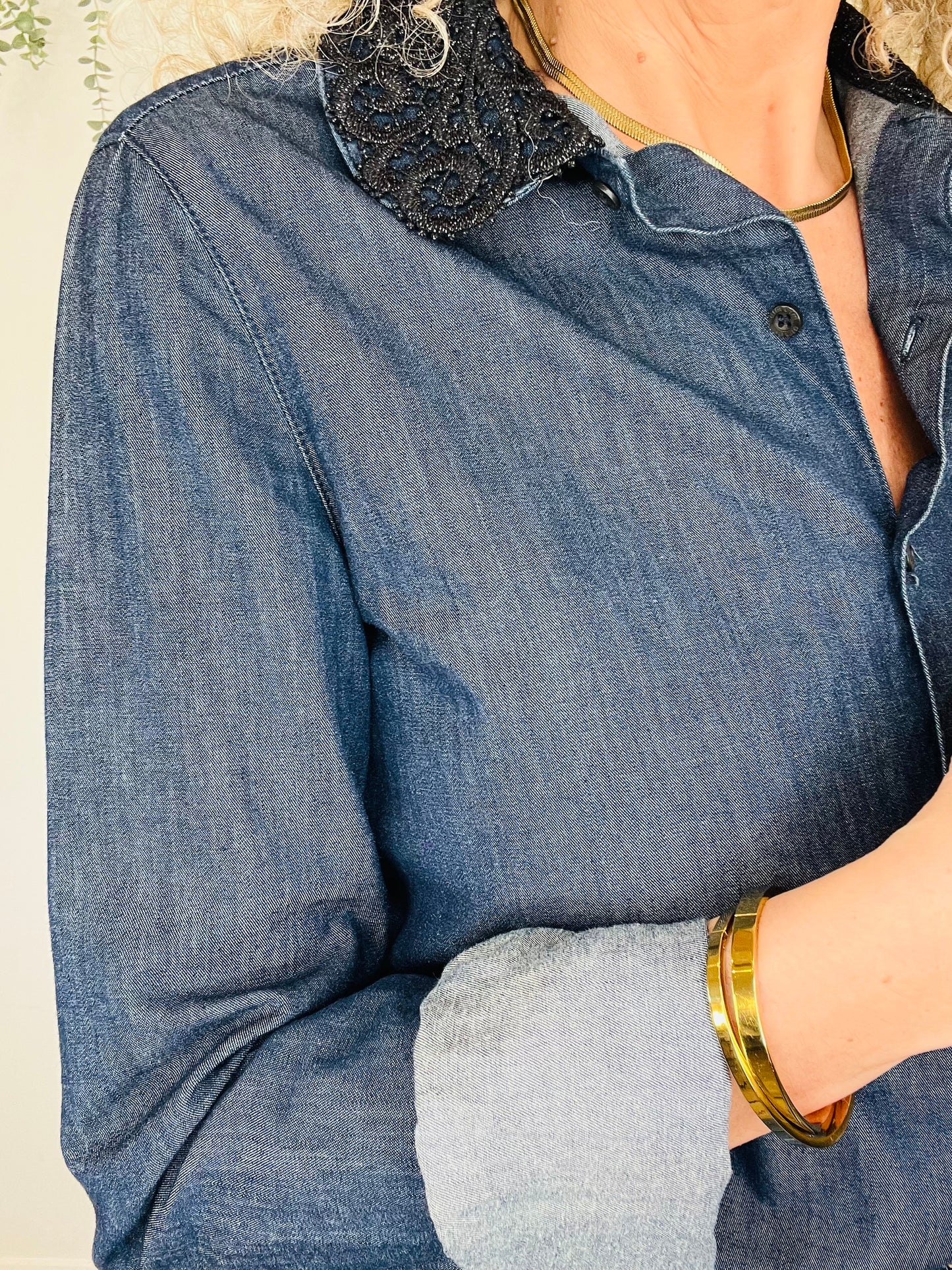 Chambray Shirt - Size 40IT