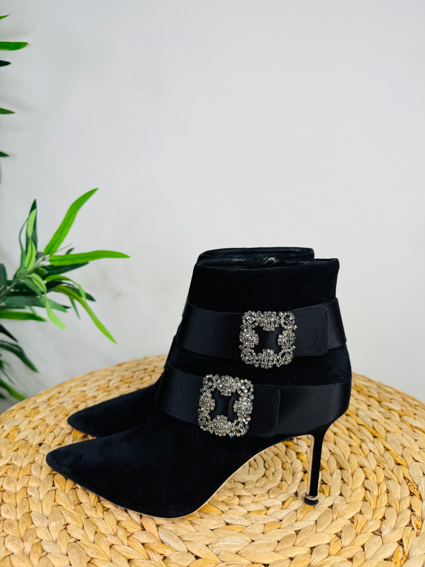 Hangizi Double Buckle Boots - Size 39.5