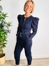 Load image into Gallery viewer, Denim Jumpsuit - Size 8

