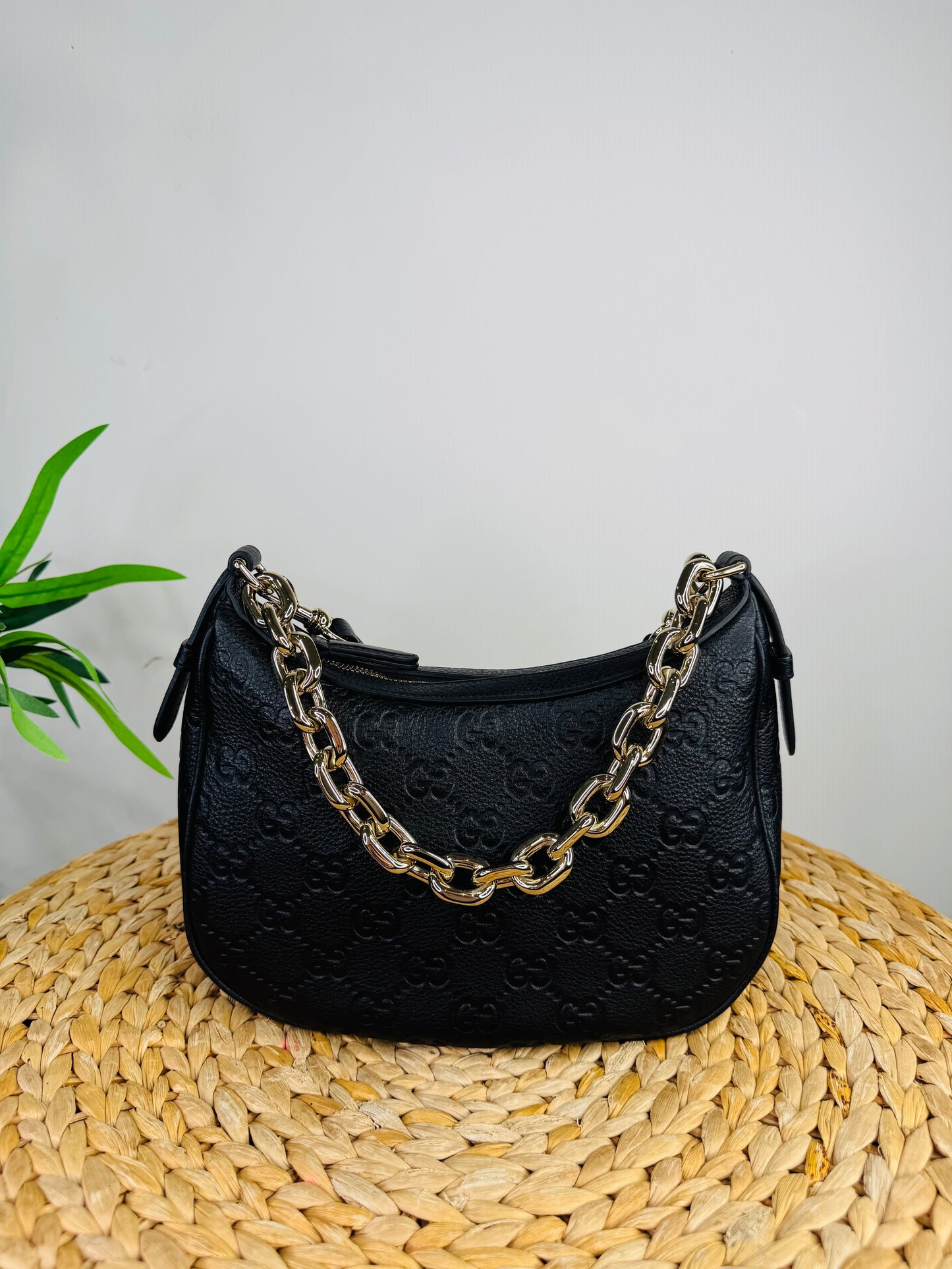 Arabella GG Emblem Shoulder Bag