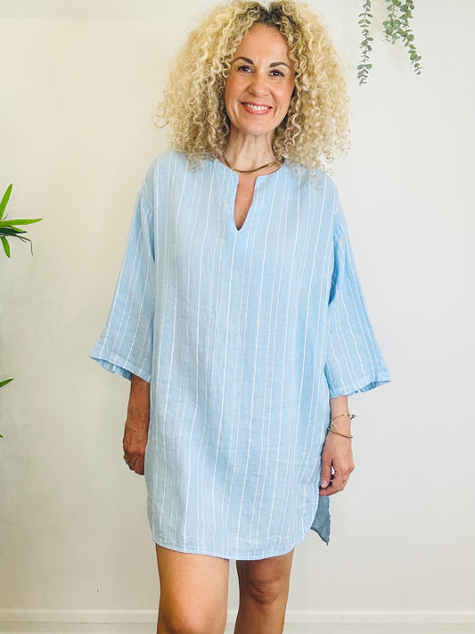 Striped Kaftan - Size 38