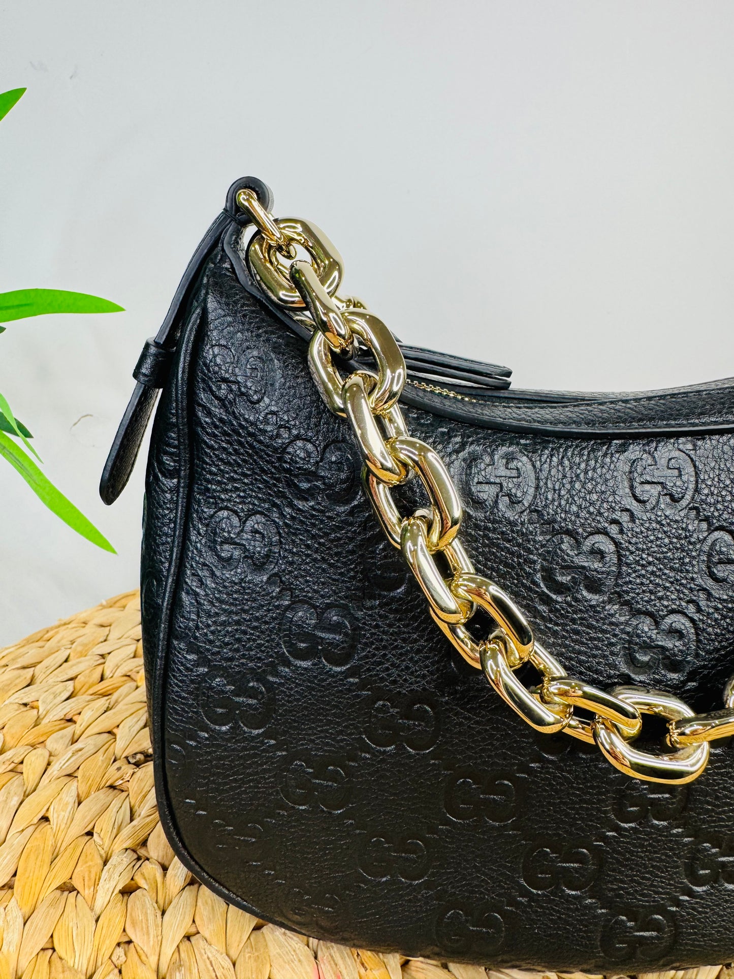 Arabella GG Emblem Shoulder Bag