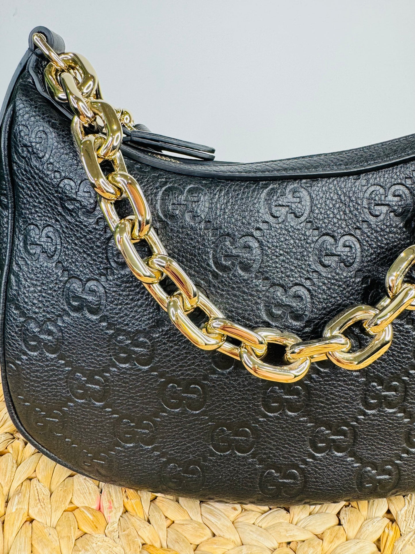 Arabella GG Emblem Shoulder Bag