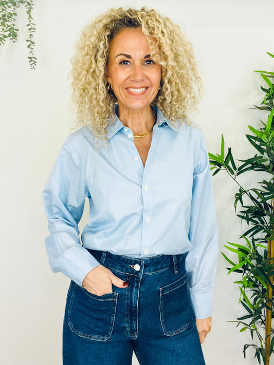 Pinstripe Shirt - Size 10