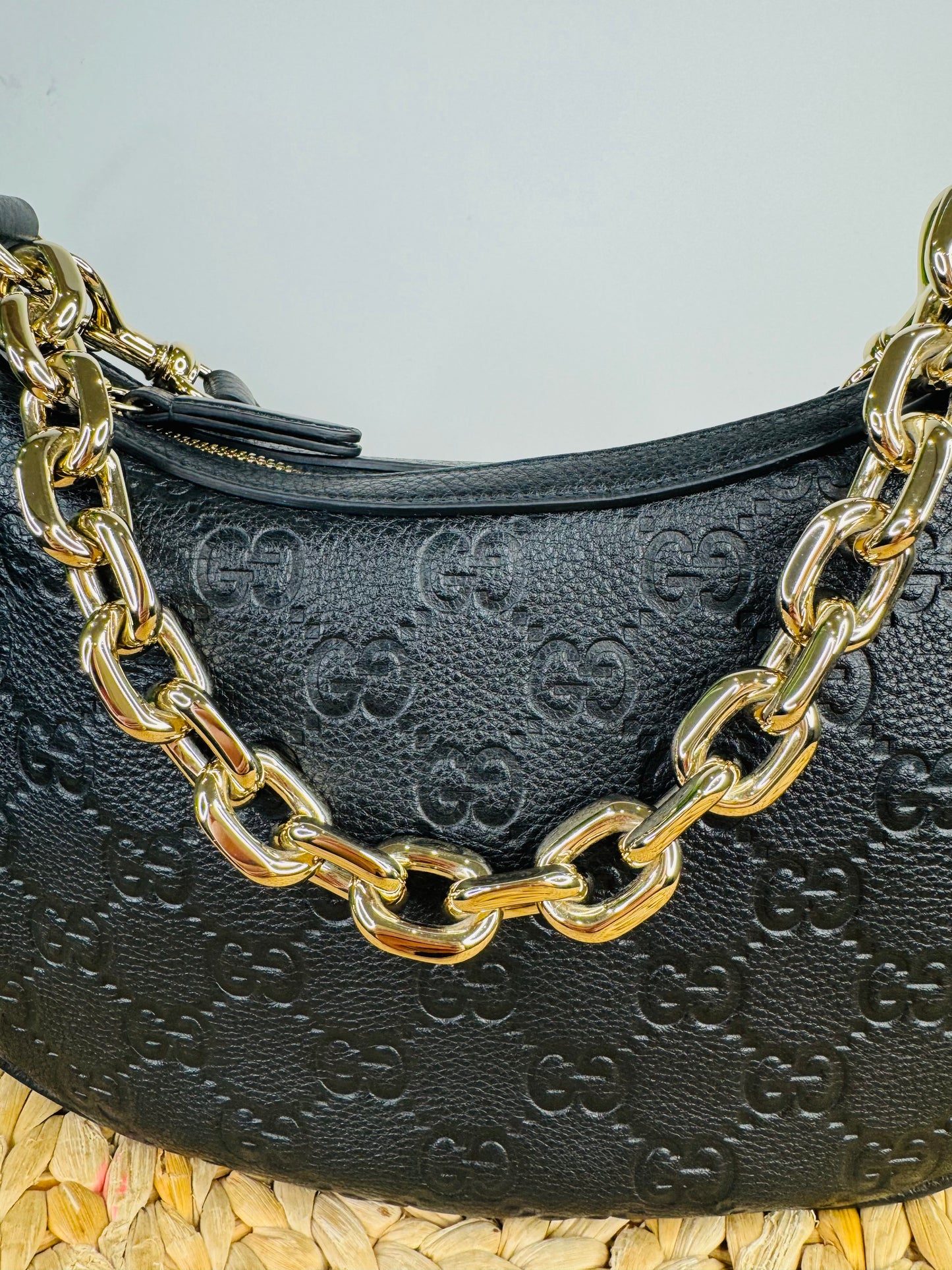 Arabella GG Emblem Shoulder Bag