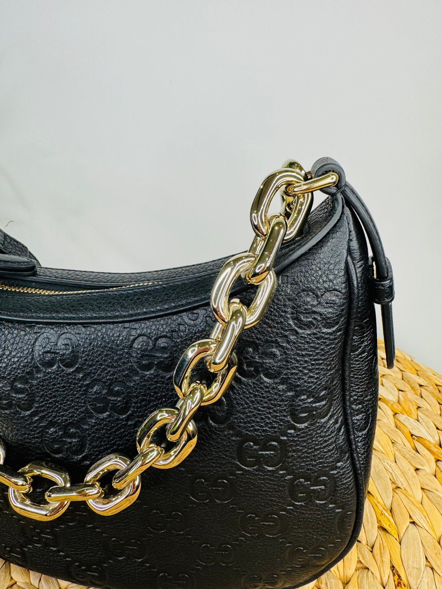 Arabella GG Emblem Shoulder Bag