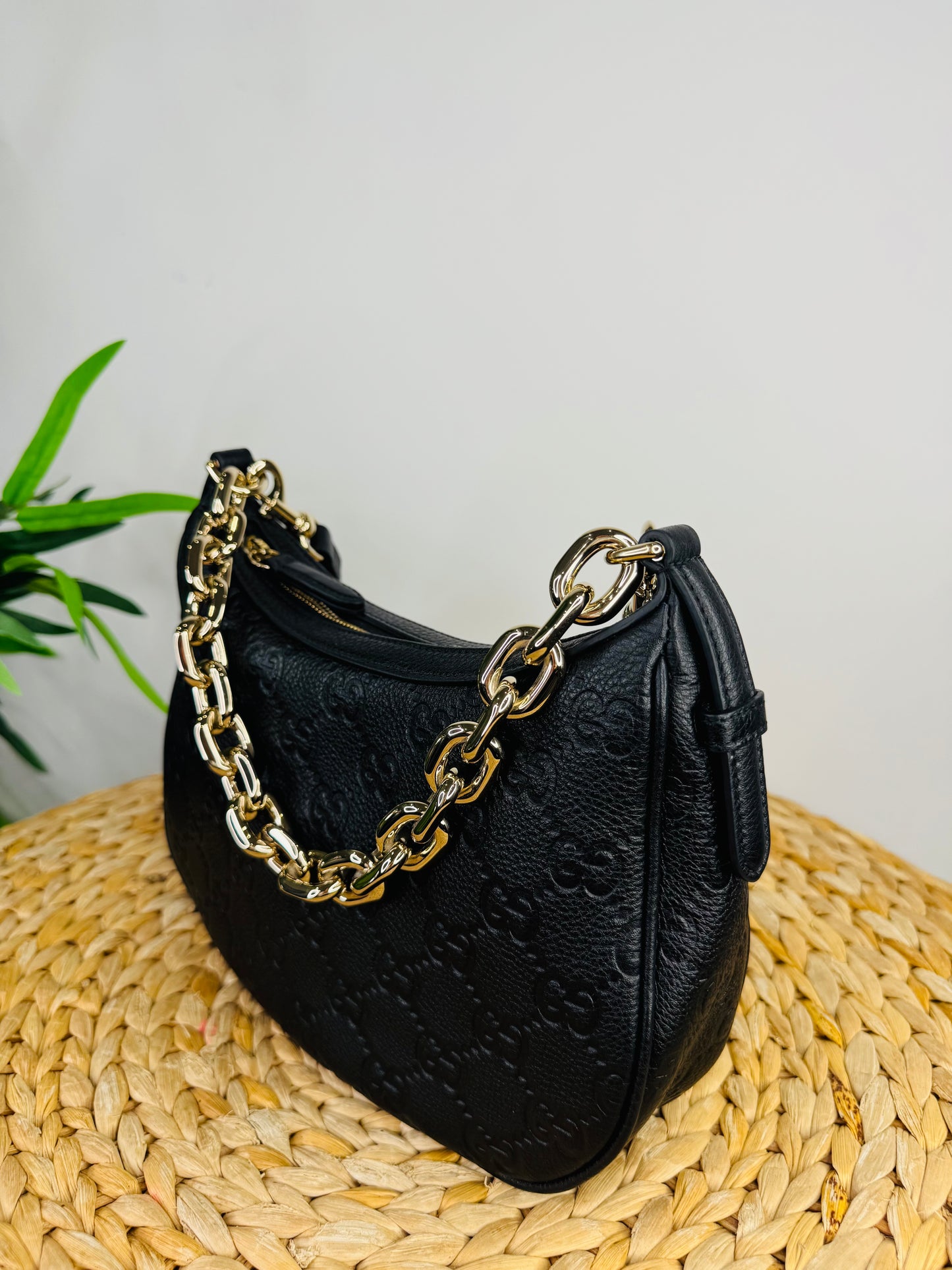 Arabella GG Emblem Shoulder Bag